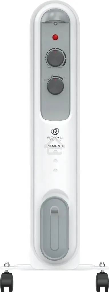 Обогреватель масляный Royal Clima ROR-P5-1000M (5 секций) белый, 1000 Вт, 10 м2, термостат