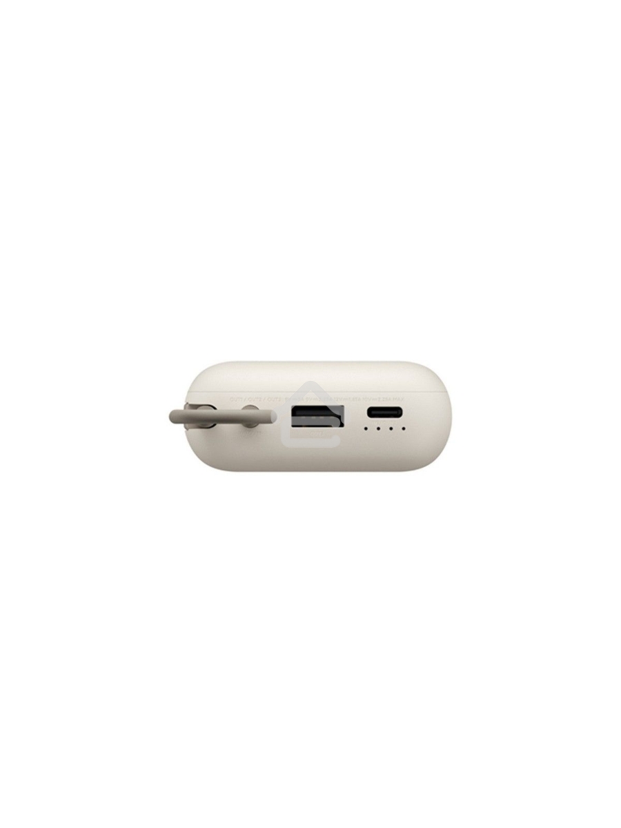 Внешний аккумулятор Xiaomi Power Bank 10000mAh (встроенный кабель) Tan GL