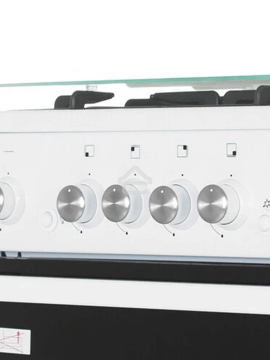 Плита газовая De Luxe 5040.32г(кр) ЧР-010 нержавеющая сталь, конфорок 4 шт, духовка 46 л, 50 см x 85 см x 50 см