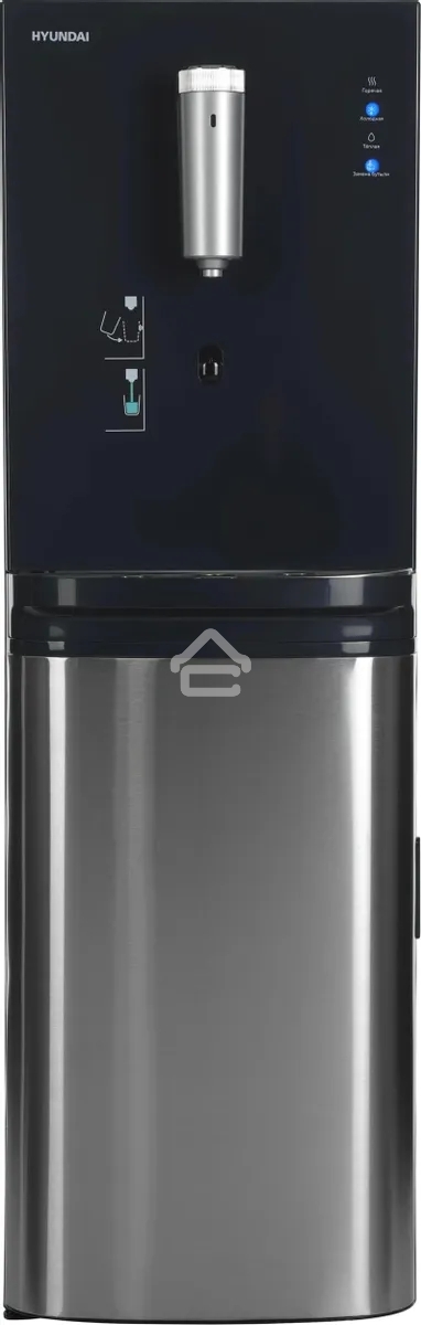 Кулер Hyundai AquaSense UV H-WD7825C напольный компрессорный графитовый