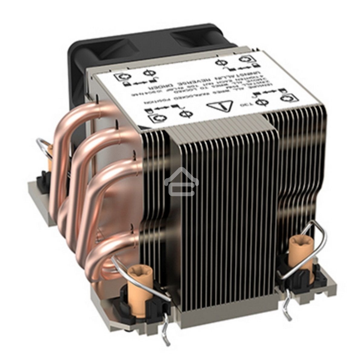 Кулер для процессора Alseye M82(4189) серебристый 60мм алюминий+медь 8000rpm 52.2db 4-pin 300W 66мм