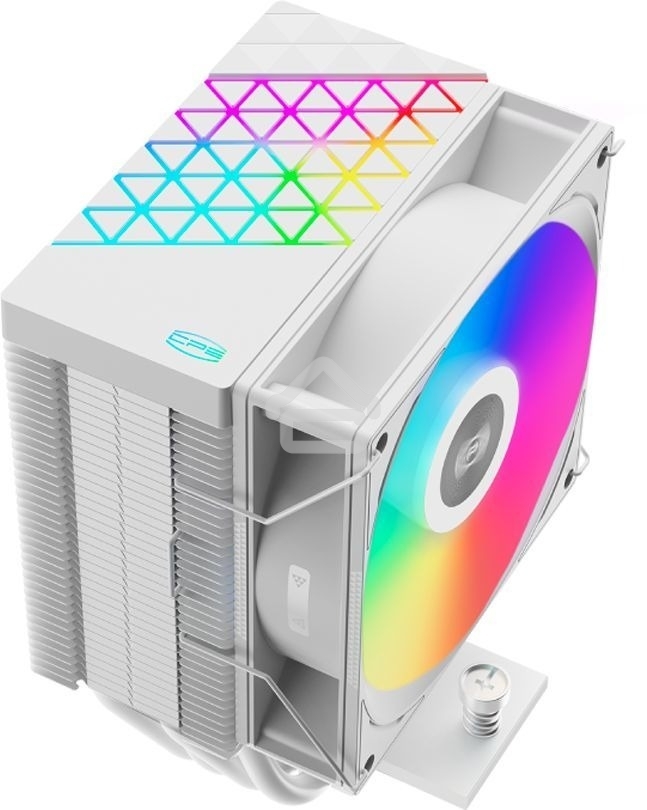 Устройство охлаждения (кулер) PcCooler R400 ARGB Soc-AM5/AM4/1200/1700/1851 белый 4-pin Al+Cu 180W Ret (R400-WHAWYX-US)