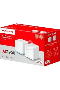Mesh Wi-Fi система Mercusys Halo H32G(2-pack) AC1200, до 300 Мбит/с на 2,4 ГГц + до 867 Мбит/с на 5 ГГц, комплект 2 шт