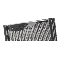 Кресло руководителя Бюрократ CH Balance-LUX черный KM-01 Neo Black сетка/ткань, крестов. металл хром