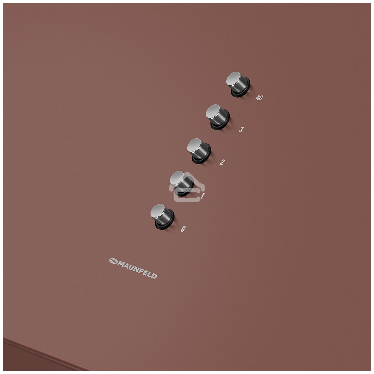 Вытяжка пристенная островная Maunfeld Bath 401 медный, 40 см, 1150 куб. м/ч, 52 дБ