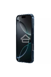 Чехол Nature TPU Pro Magnetic Case, синий, (AP IP16 Pro Max)