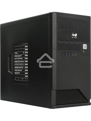 Корпус Mini Tower InWin EMR048 Black U2.0*2+U3.0*2+A(HD)  mATX (без блока питания)