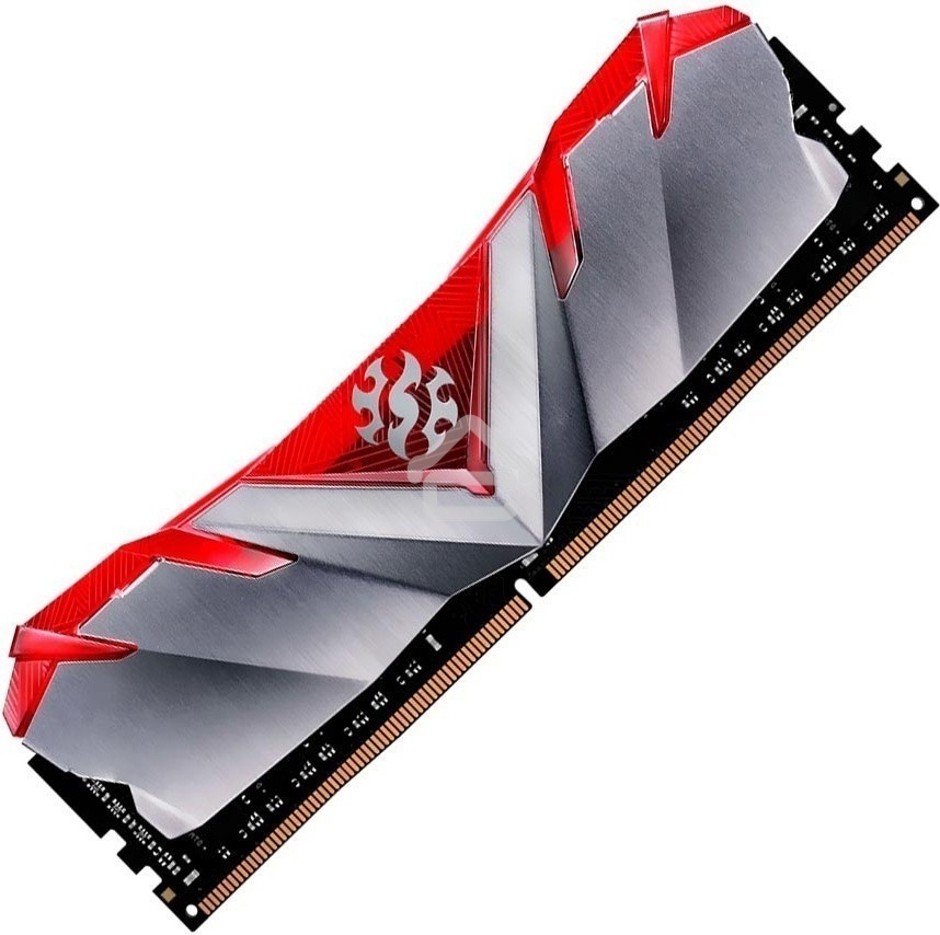 Оперативная память XPG Gammix D30, DDR4, 16GB (1x16GB), 3200MHz, CL16, UDIMM, с радиатором, красный