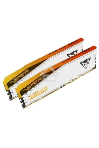 Оперативная память Patriot Viper Elite 5 TUF Gaming, DDR5, 32GB (2x16 GB), 6000 MHz, CL36, радиатор, RGB, белый