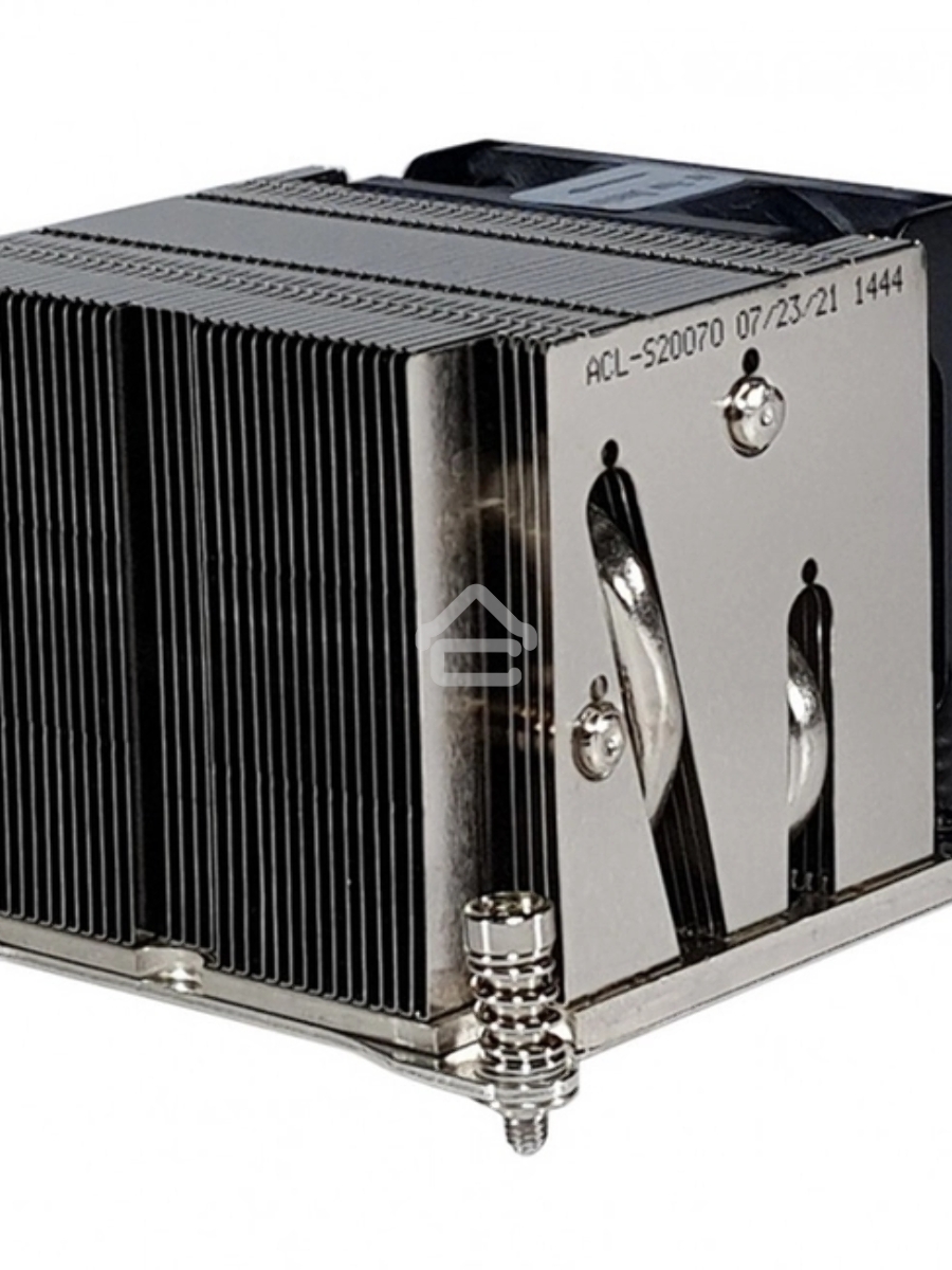 Кулер серверный Ablecom ACL-S20070 черный, 60 мм, алюминий/медь, 8400 об/мин, 52 дБ, 4 pin, 145 Вт, 64.5 мм