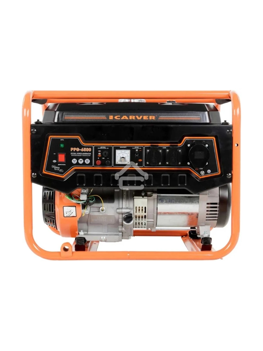Электрогенератор бензиновый Carver PPG- 6500, 5.5 кВт, 74 дБ, 79 кг