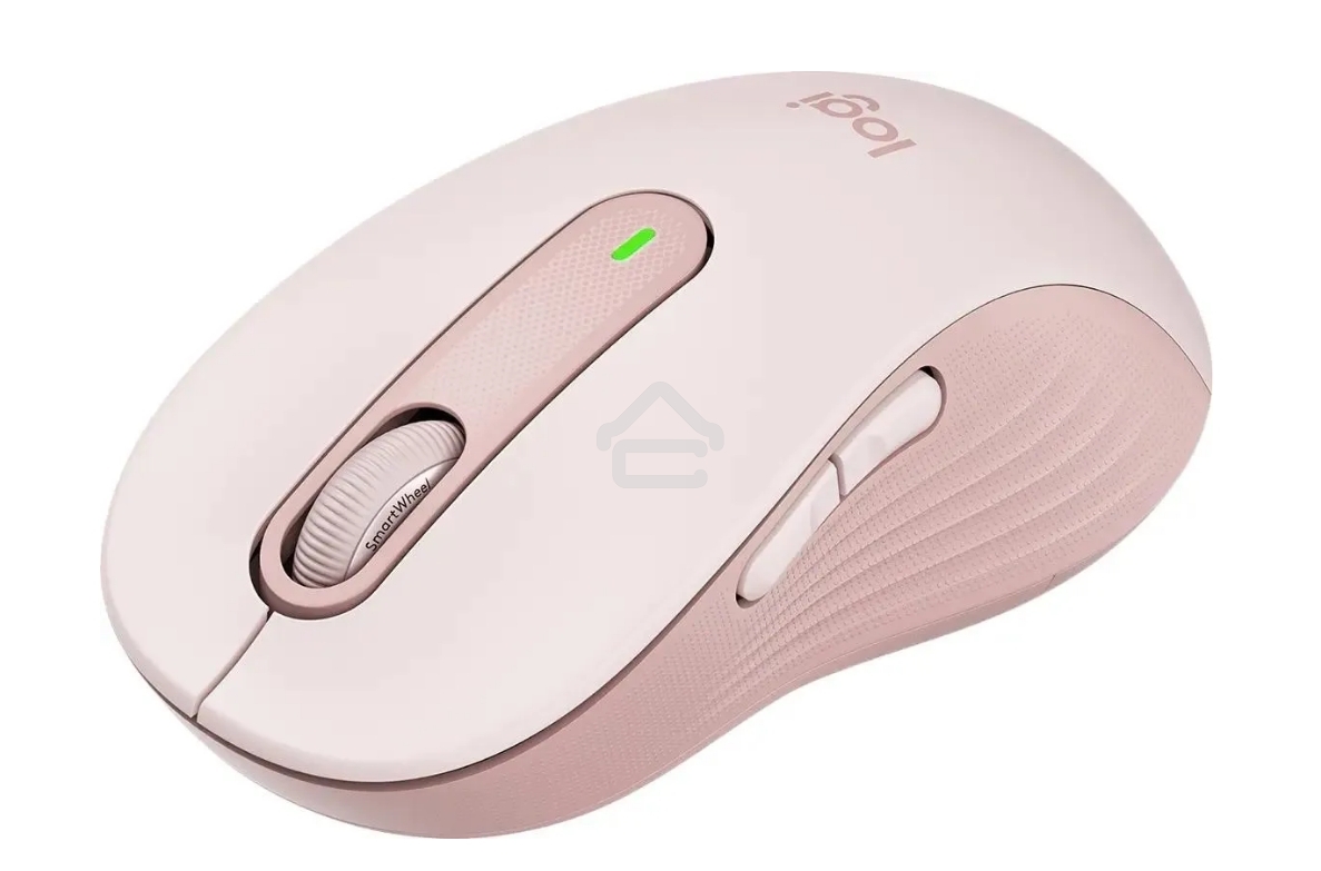 Мышь беспроводная Logitech Signature M650 розовый, 4000 dpi, радиоканал, Bluetooth, USB, кнопки - 5