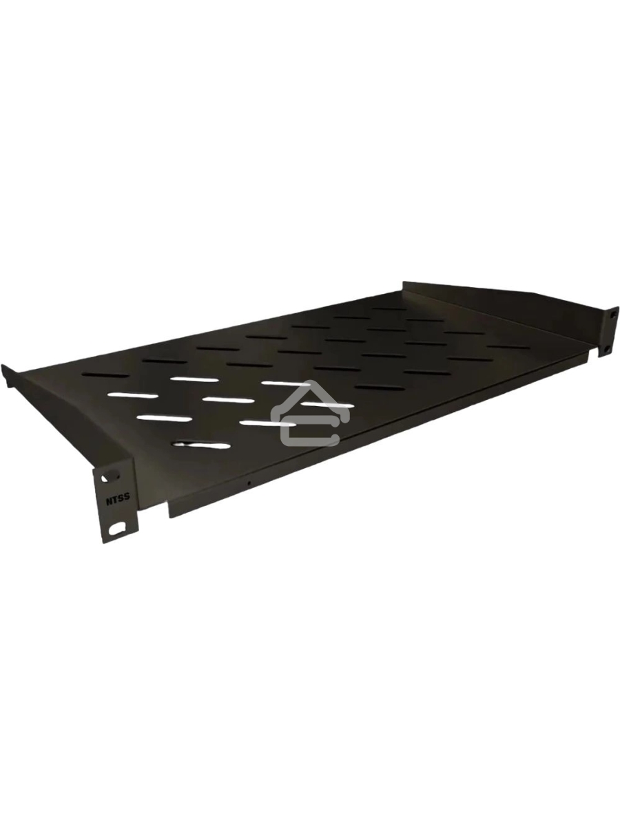 Полка стационарная NTSS NTSS-FF-250-BL 1U нагр.:20кг. 19