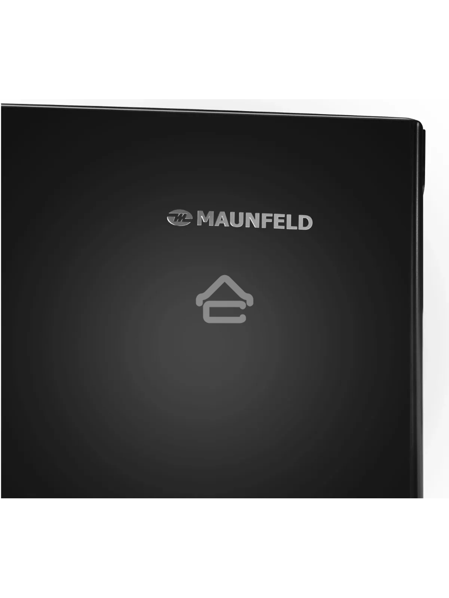 Холодильник Maunfeld MFF177NFBE черный, двухкамерный, 263/170 л, морозилка сбоку, Total No Frost, Side by Side