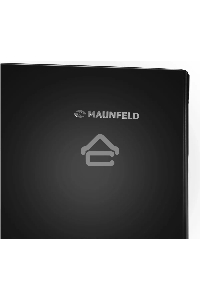Холодильник Maunfeld MFF177NFBE черный, двухкамерный, 263/170 л, морозилка сбоку, Total No Frost, Side by Side