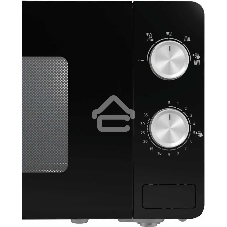 Микроволновая печь Gorenje MO20E1B черный, 20 л, 800 Вт, переключатели - поворотный механизм