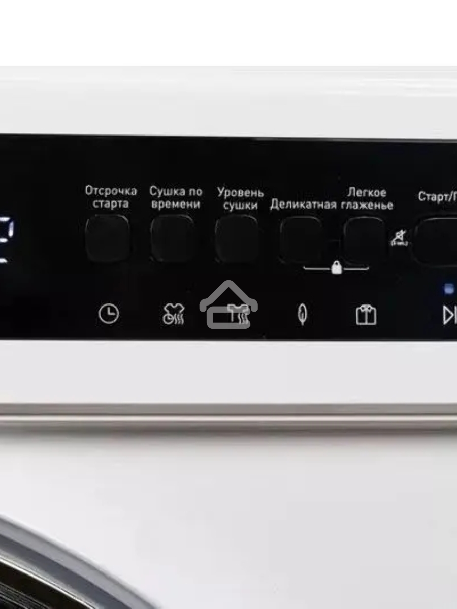 Сушильная машина DeLonghi DTD 8105 C FABIO белый, 8 кг, сушка - конденсационная, программ - 15, 59.6 x 84.5 x 56.3 см