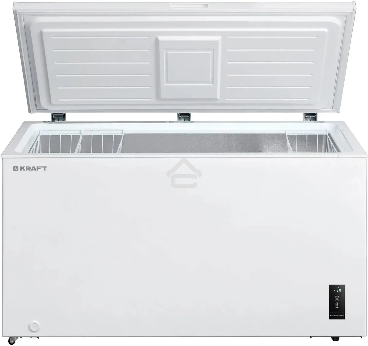Морозильный ларь Kraft BD(W)-520BL белый, 500л