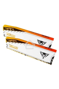 Оперативная память Patriot Viper Elite 5 TUF Gaming, DDR5, 32GB (2x16 GB), 6000 MHz, CL36, радиатор, RGB, белый