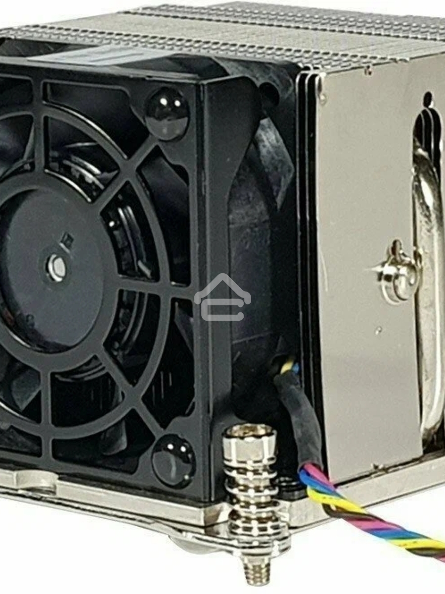 Кулер серверный Ablecom ACL-S20062 серебристый, 60 мм, алюминий, 8400 об/мин, 52 дБ, 4 pin, 180 Вт, 67 мм