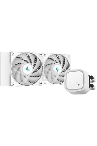 Кулер для процессора Deepcool LE520 WH белый 120мм алюминий+медь 2250rpm 33db 4-pin 180Вт