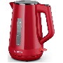 Чайник электрический Bosch TWK 1M124 1.7 л, 2400 Вт, красный