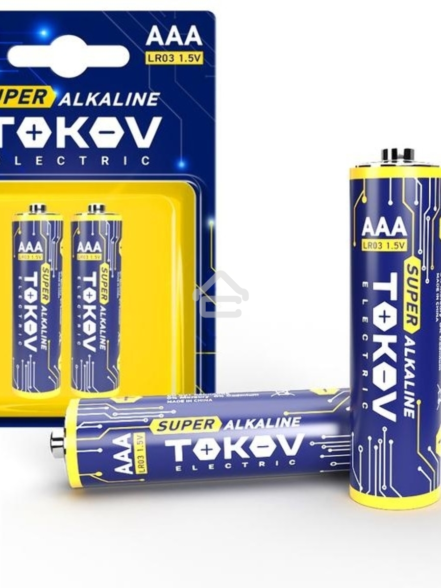 Элемент питания алкалиновый LR3/AAA (блист.2шт) TOKOV ELECTRIC TKE-ALS-LR3/B2