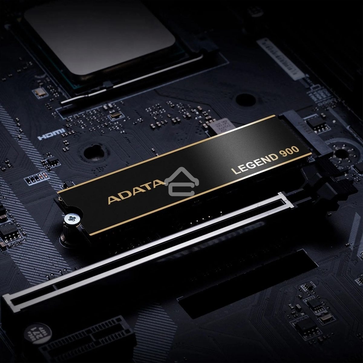 Накопитель SSD ADATA LEGEND 900, 2000Gb, PCIe 4.0 x4, 2280, NVMe, R/W 7000/5400, с радиатором