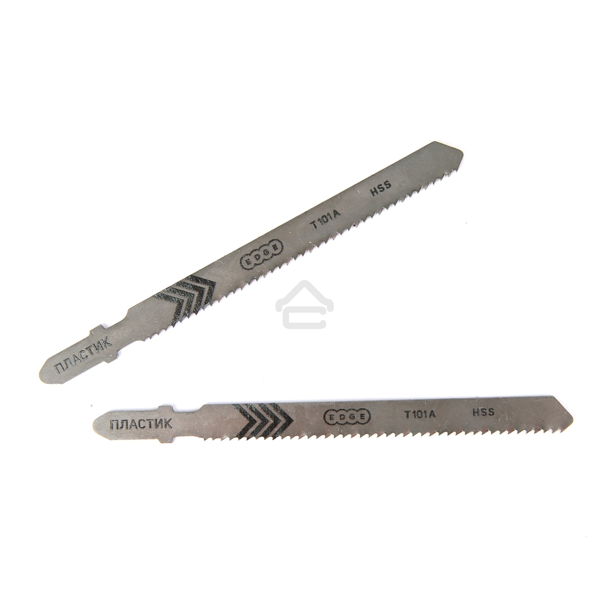 Пилка для лобзика EDGE by PATRIOT T101A по пластику, 2шт в блистере