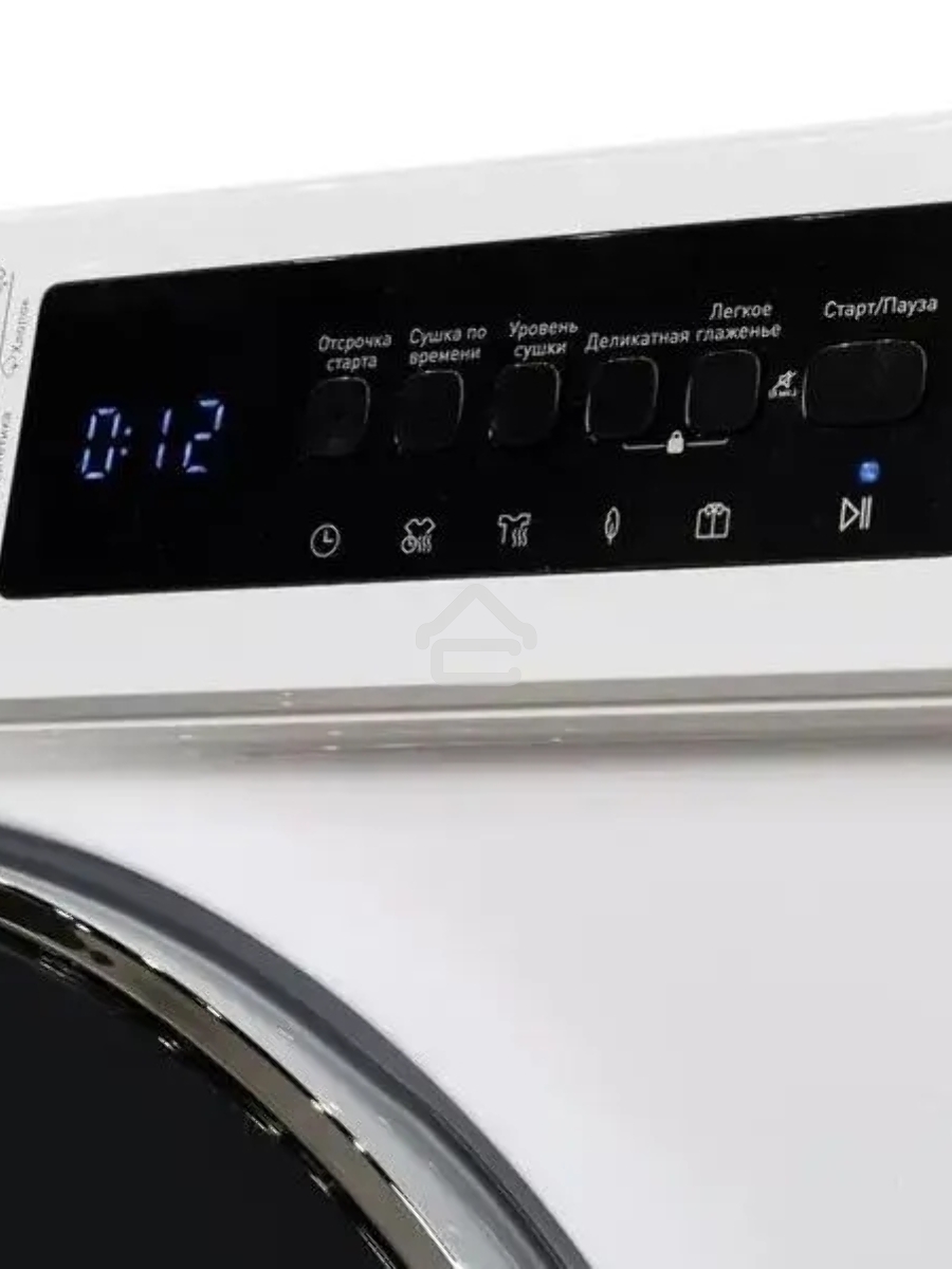 Сушильная машина DeLonghi DTD 8105 C FABIO белый, 8 кг, сушка - конденсационная, программ - 15, 59.6 x 84.5 x 56.3 см