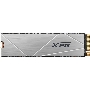Накопитель SSD ADATA XPG GAMMIX S60, 2Tb, PCIe 4.0 x4, M.2 2280, NVMe, R/W 5000/4200, с радиатором