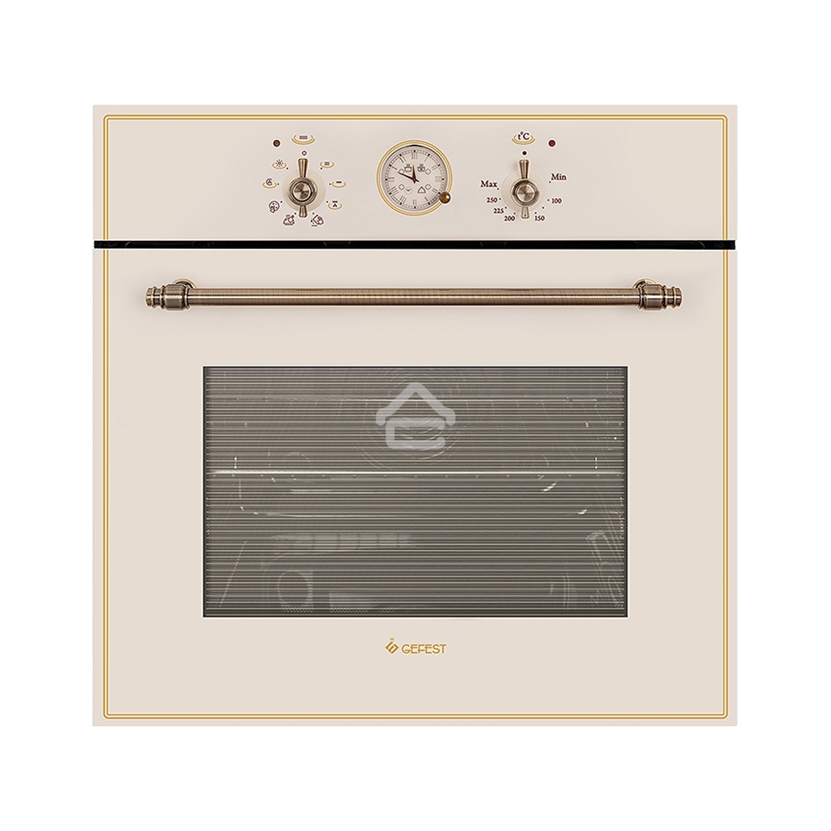Духовой шкаф электрический встраиваемый Gefest ЭДВ ДА 622-02 В85 кремовый