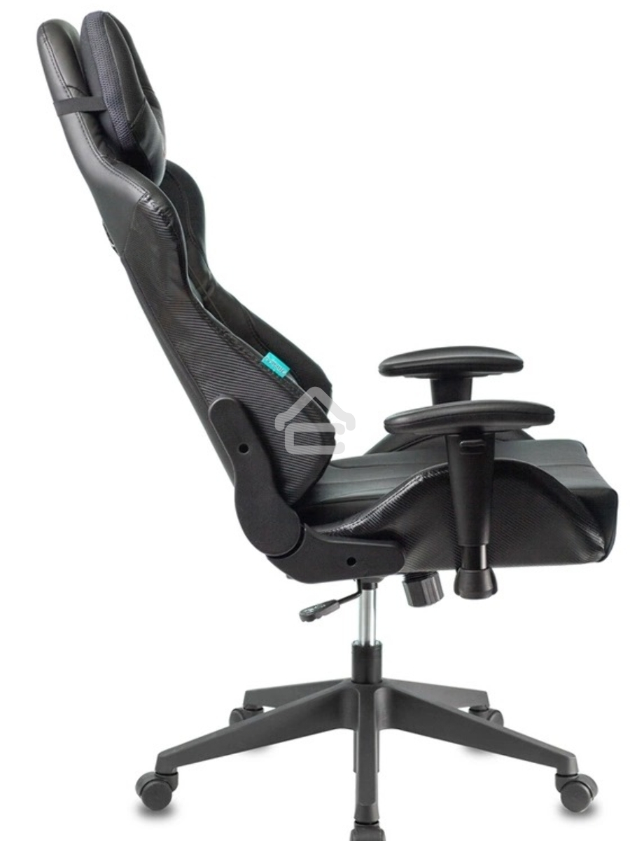 Кресло игровое Бюрократ VIKING 5 AERO BLACK EDITION черный искусственная кожа