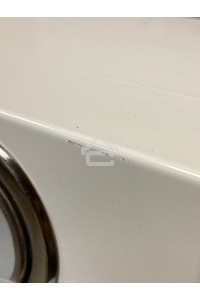 (Повреждённый товар, содрана краска с угла) Вытяжка встраиваемая Hyundai HBH 5232 W белый управление: кнопочное (1 мотор)