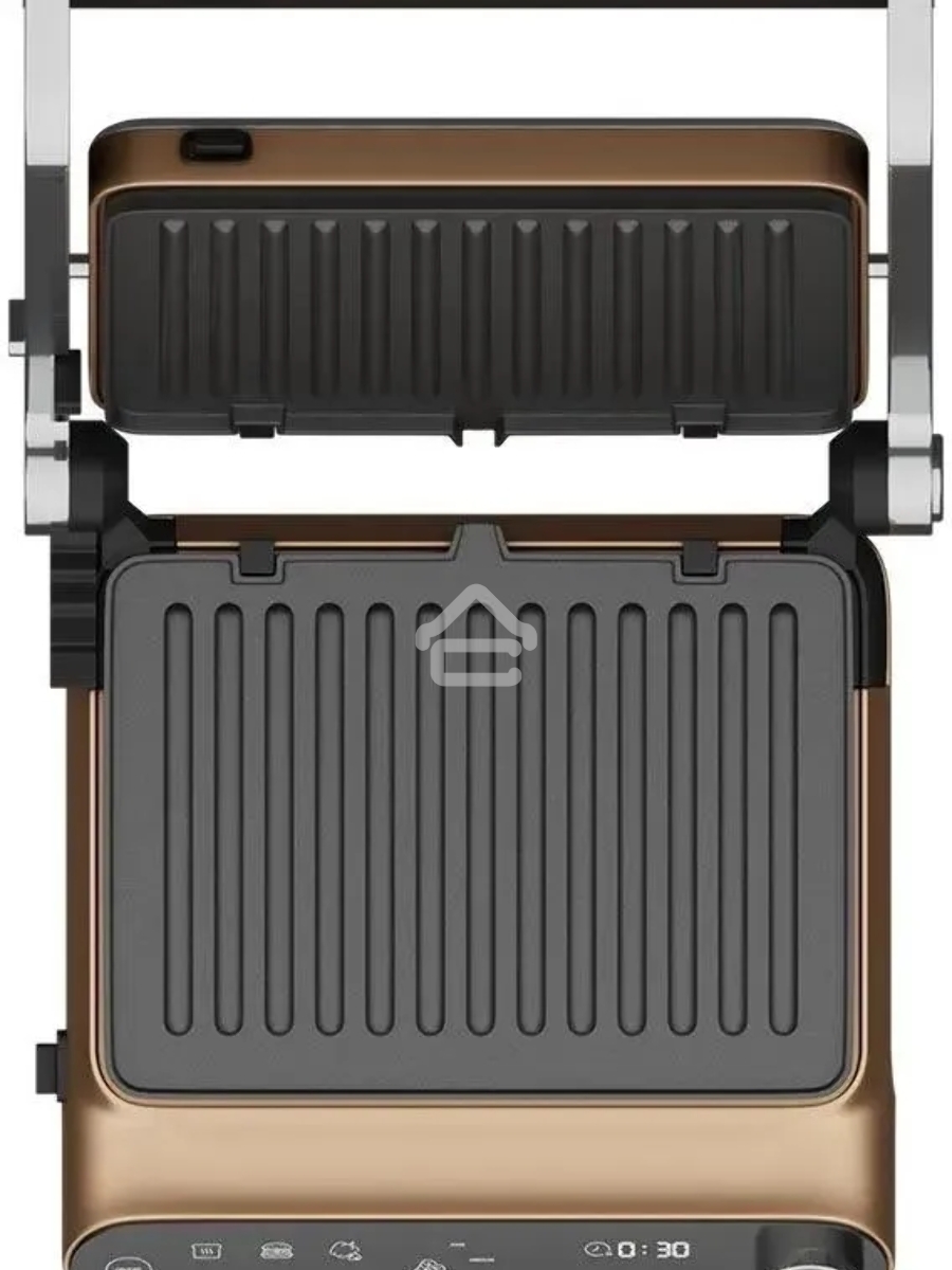 Гриль Redmond SteakMaster GM-303 бронзовый, 2200 Вт