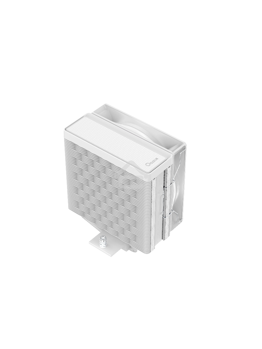 Кулер для процессора Cooler Ocypus Delta A40 WH ARGB белый 120мм алюминий+медь 2000rpm 29db 4-pin 220W 156мм