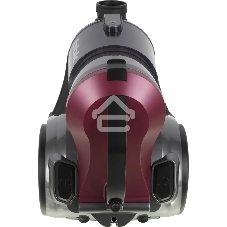 Пылесос BBK BV 1502 черный/темная вишня, 300/1600 Вт, уборка сухая, пылесборник контейнер, 2 л