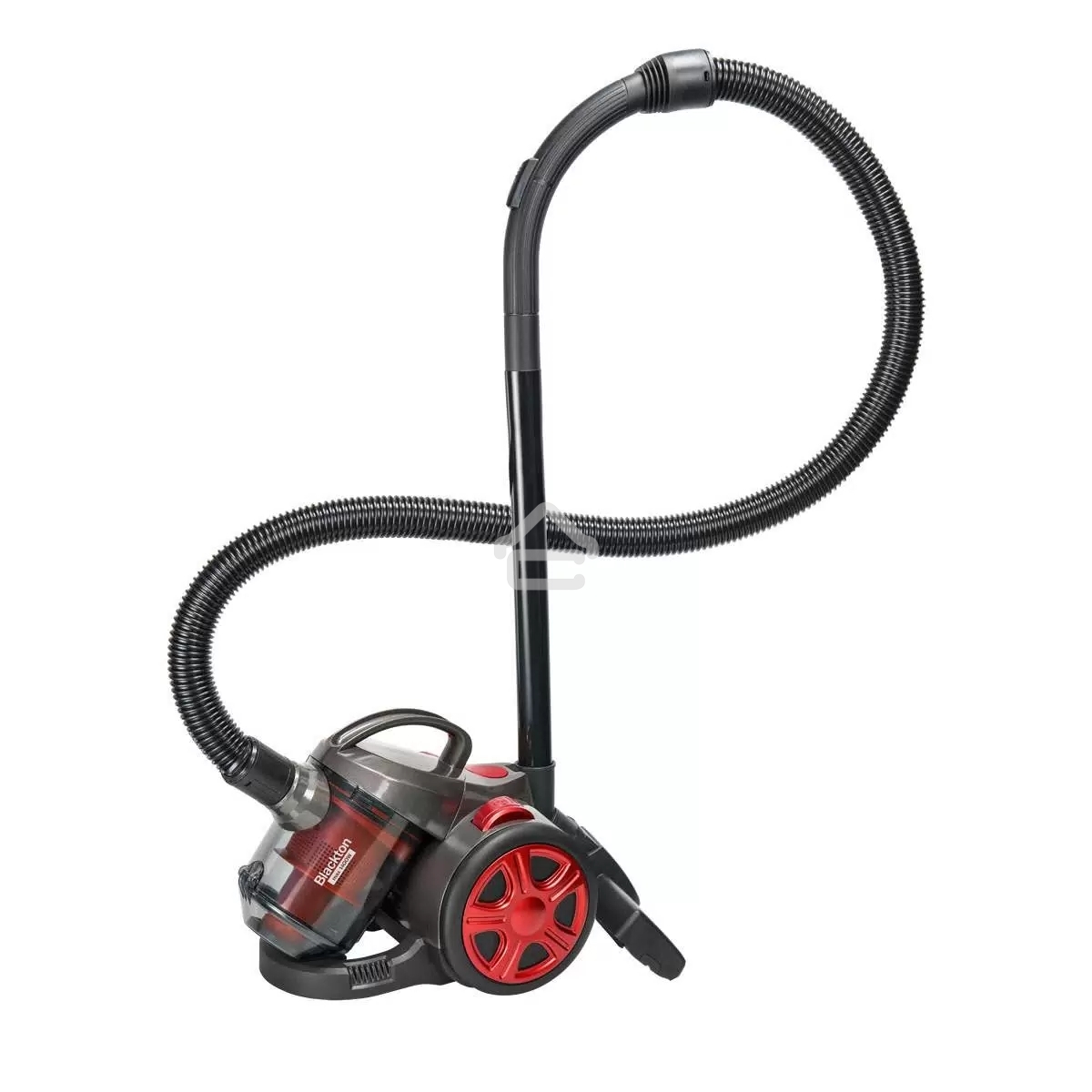 Пылесос Blackton Bt VC1802B серый/красный, 350 Вт, сухая уборка, пылесборник контейнер 2 л