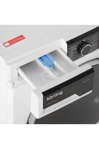 Стирально-сушильная машина Korting KWD 58L1496 белый, загрузка фронтальная 9 кг, 1400 об/мин., класс: А