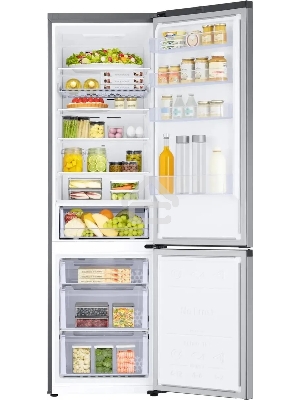 Холодильник Samsung RB38C602DSA/EF графит двухкамерный 276/114л морозилка снизу, No Frost
