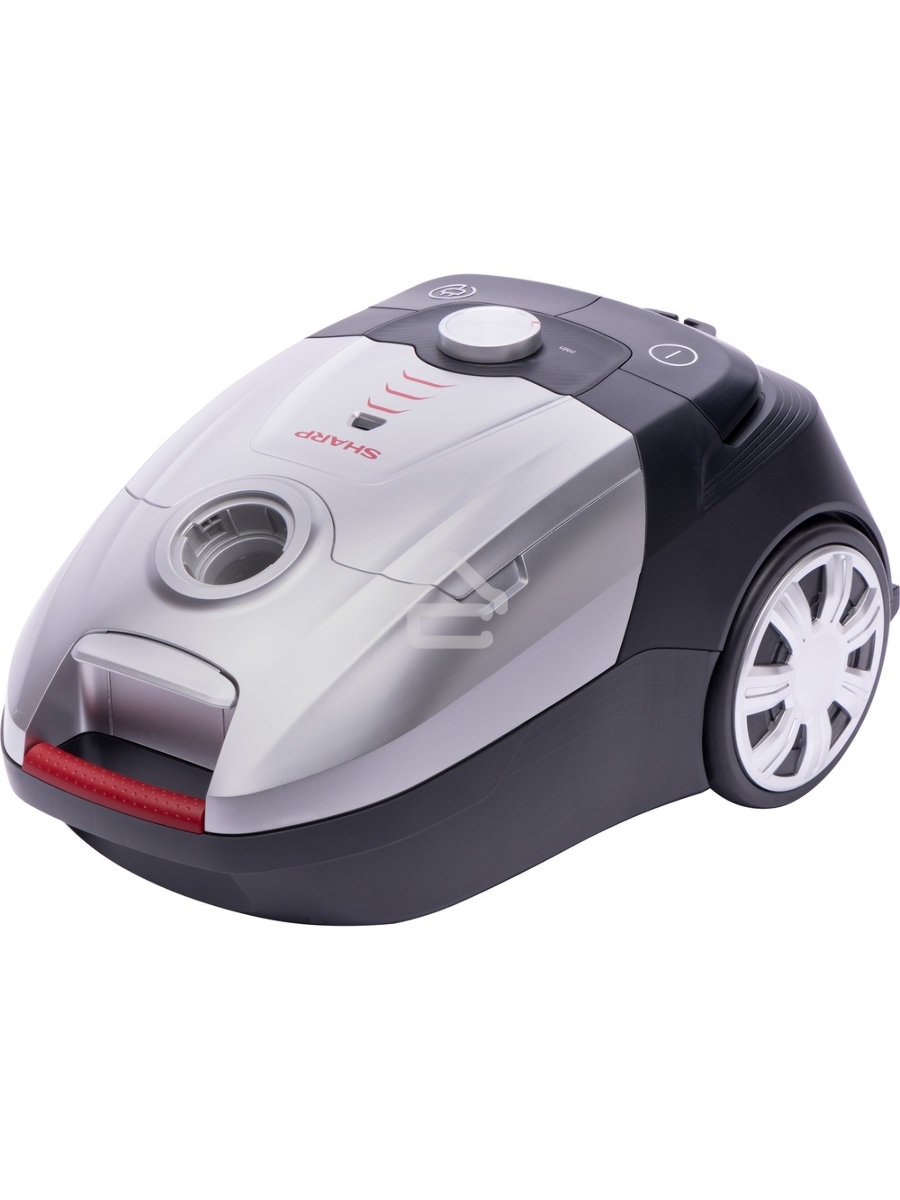Пылесос Sharp EC-JB19R-S серебристый, 350/1900 Вт, уборка сухая, пылесборник мешок, 2,3 л