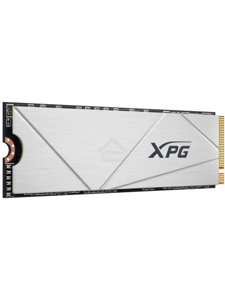 Накопитель SSD ADATA XPG GAMMIX S60, 2Tb, PCIe 4.0 x4, M.2 2280, NVMe, R/W 5000/4200, с радиатором