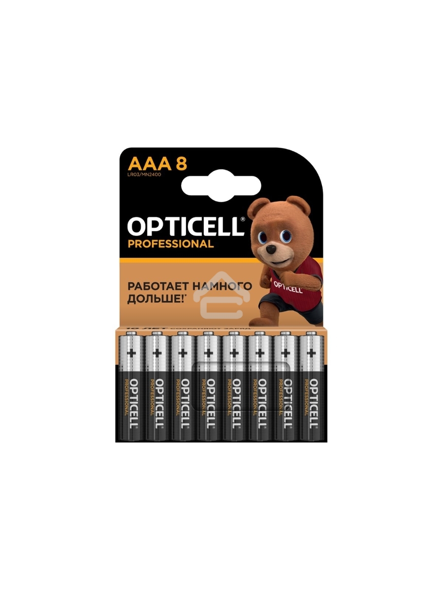 Батарея Opticell Professional AAA AAA (8шт) блистер