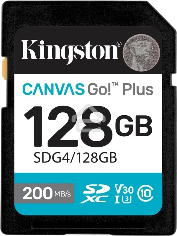 Флеш карта SDXC 128Gb Kingston SDG4/128Gb Canvas Go! Plus w/o adapter