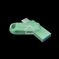 Флешка USB SanDisk SDDDC3 128Gb, USB3.1 Type-C, зеленая