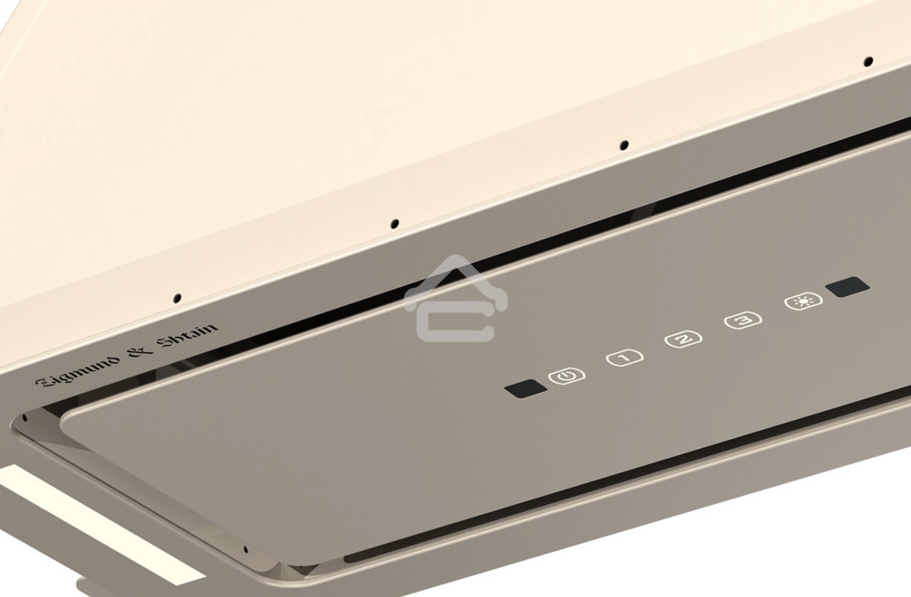 Вытяжка встраиваемая Zigmund & Shtain K 014.7 X бежевый, 72 см, 1100 куб. м/ч, 62 дБ