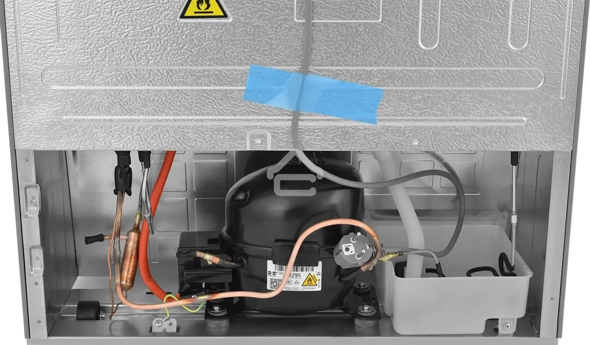 Холодильник Haier CEF537ASD серебристый двухкамерный 263/105 л морозилка снизу, No Frost