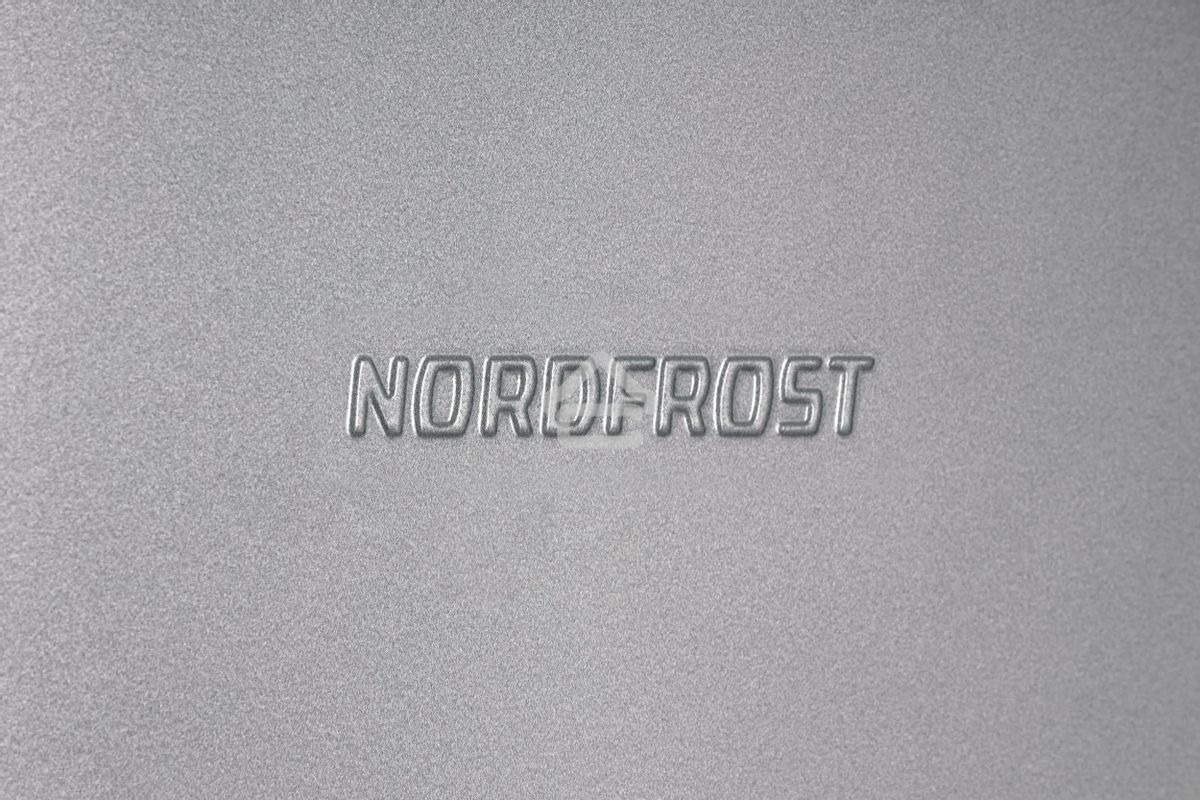 Холодильник Nordfrost NRB 152 S серый двухкамерный 205/115 л морозилка снизу