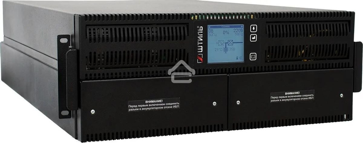 Источник бесперебойного питания Штиль ST1110SL 8000Вт 10000ВА серый