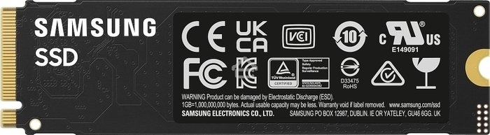 Накопитель SSD Samsung 990 EVO Plus, 4 ТБ, M.2 2280, PCIe 4.0 x4, NVMe 2.0, R/W 7250/6300